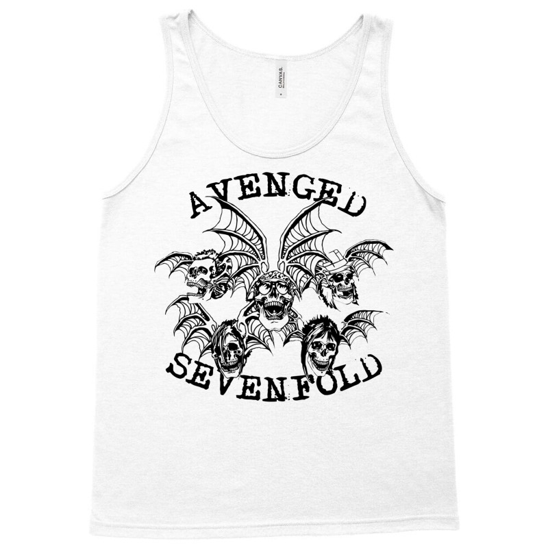 Avenged Black Skullheads Sevenfold Tank Top | Artistshot