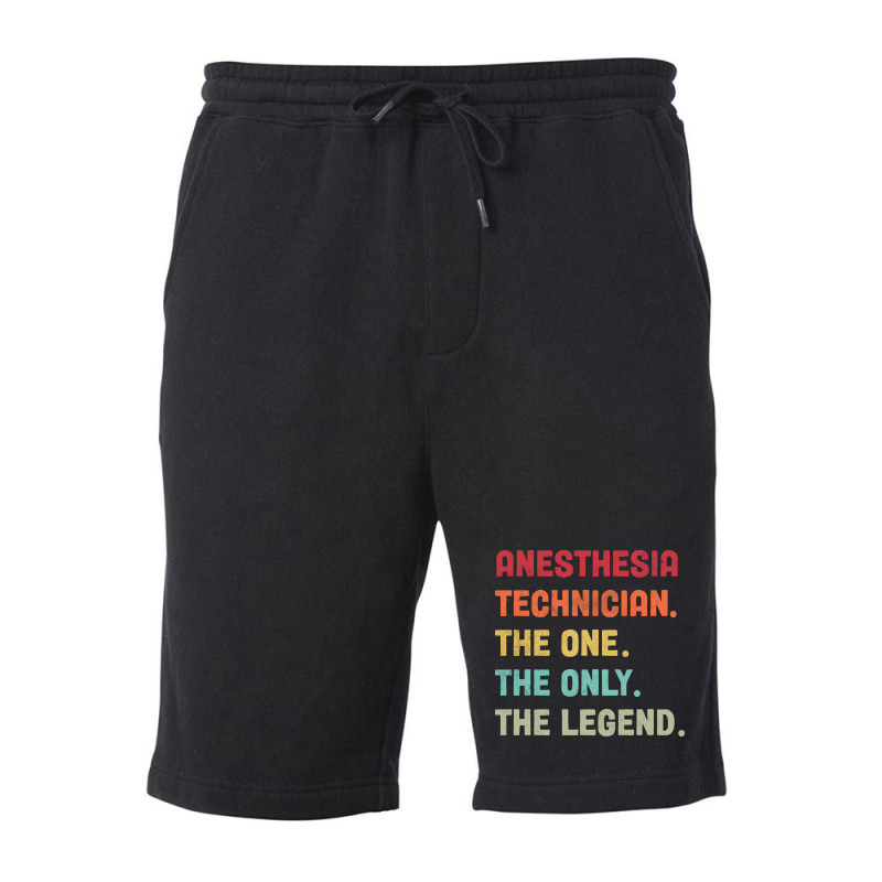 Anesthesia Technician - The One The Legend Design Fleece Short | Artistshot