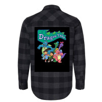 Dragon Tales Graphic Poster Vintage Flannel Shirt | Artistshot