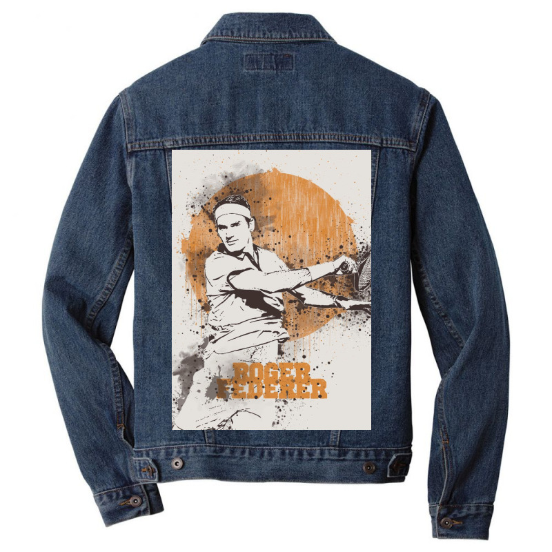 Roger Federer Men Denim Jacket | Artistshot