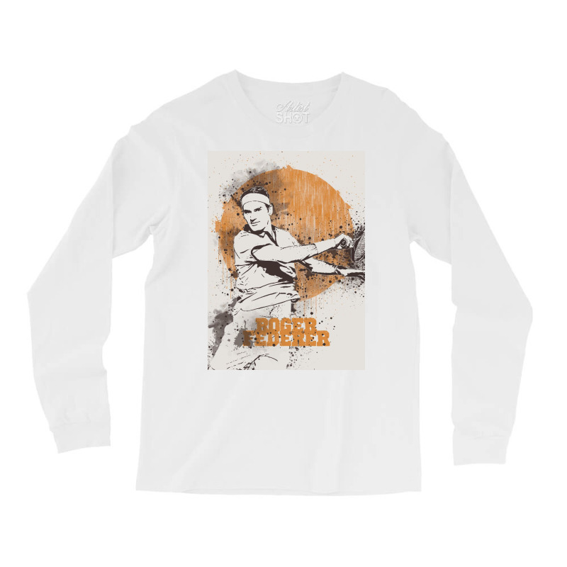 Roger Federer Long Sleeve Shirts | Artistshot