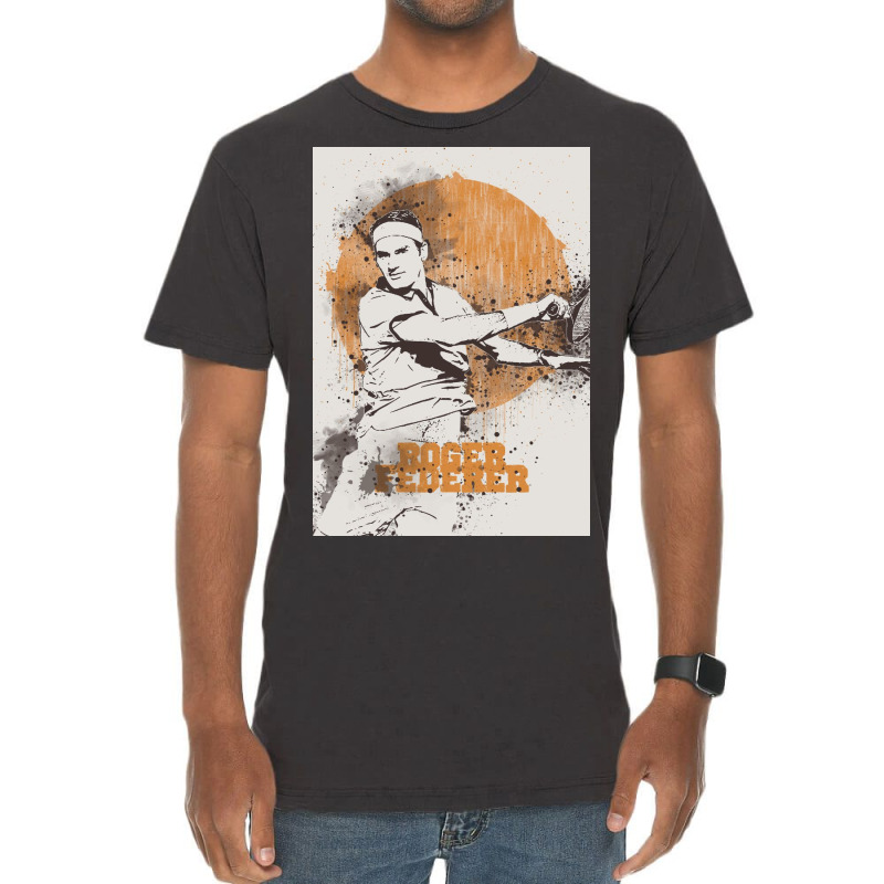 Roger Federer Vintage T-shirt | Artistshot