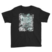 Japanese Floral Pattern Chrysanthemum Cherry Blossom Earth Tone Colors Youth Tee | Artistshot