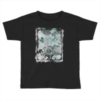 Japanese Floral Pattern Chrysanthemum Cherry Blossom Earth Tone Colors Toddler T-shirt | Artistshot