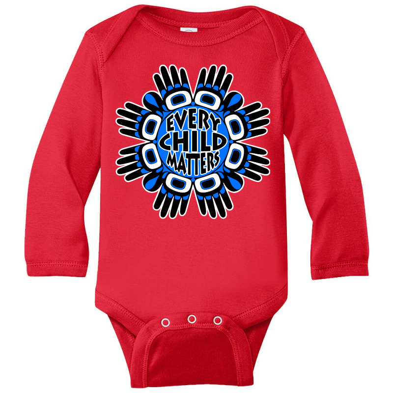 Every Child Matters Long Sleeve Baby Bodysuit by GoMarket Tees | Artistshot