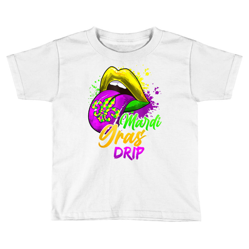 Mardi Gras Drip Mardi Gras T Shirt Toddler T-shirt | Artistshot