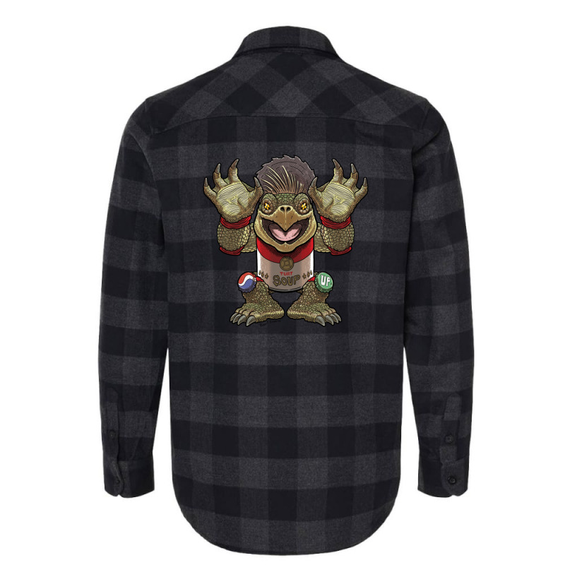 Snappy Warhol The Mutant Snapping Turtle 1 Flannel Shirt | Artistshot