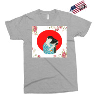 Geisha Combing Her Hair 1920 Poster Trending Green Exclusive T-shirt | Artistshot