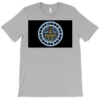 Gravity Falls Bill Cipher Wheel Poster Summer T-shirt | Artistshot