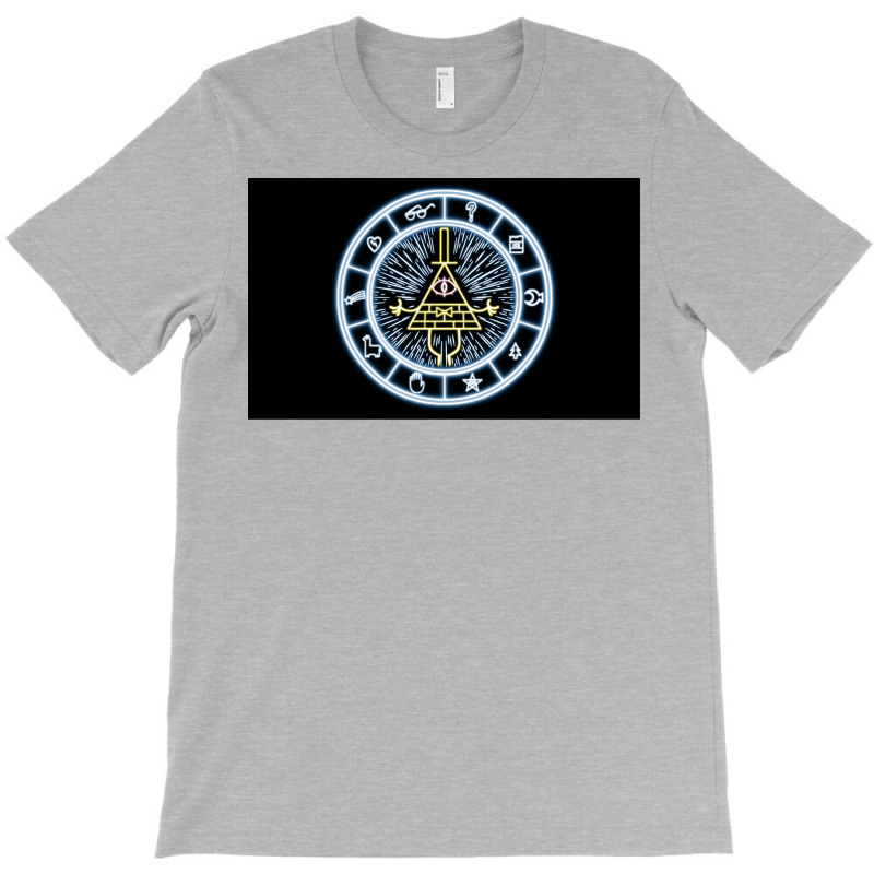 Gravity Falls Bill Cipher Wheel Poster Summer T-Shirt by roccionsteeleys | Artistshot