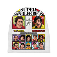 Super Sandler Bros   Fighting Game Baby Beanies | Artistshot