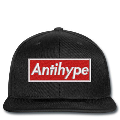 Antihype Embroidered Hat Snapback Designed By Madhatter