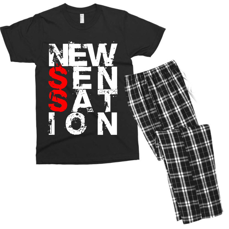 New Sensation Dark 1 Men's T-shirt Pajama Set | Artistshot