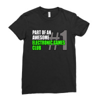 Electronic Games Club Ladies Fitted T-shirt | Artistshot