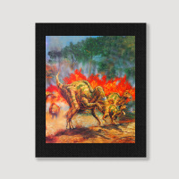 Hadrosaurus Poster Love Portrait Canvas Print | Artistshot