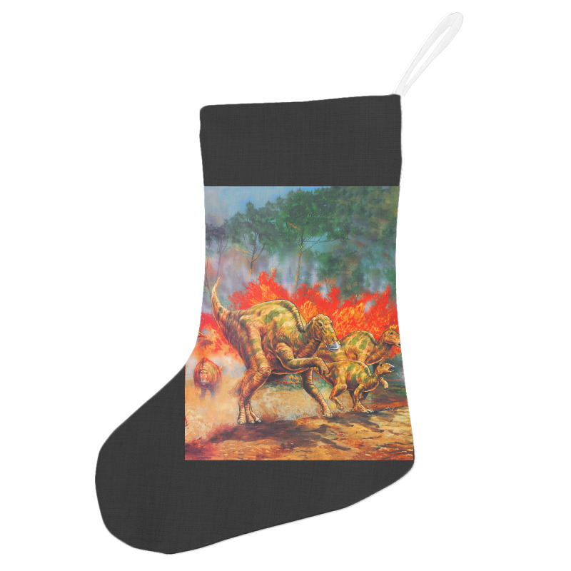 Hadrosaurus Poster Love Holiday Stocking | Artistshot