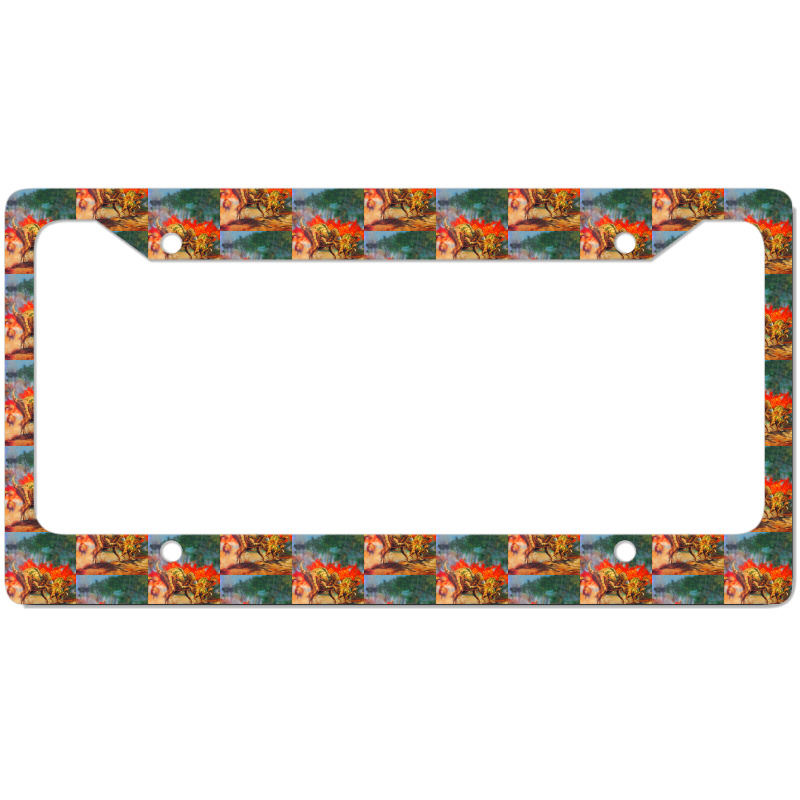 Hadrosaurus Poster Love License Plate Frame | Artistshot