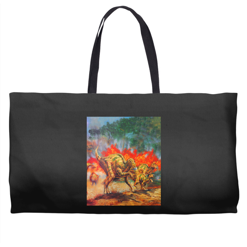 Hadrosaurus Poster Love Weekender Totes | Artistshot