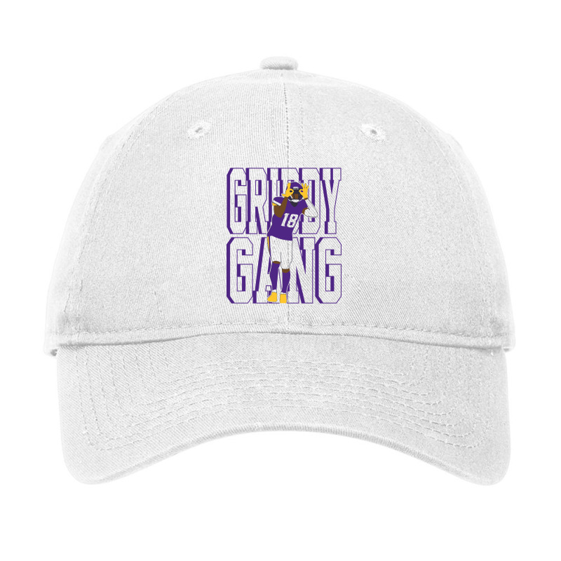 Justin Jefferson -griddy Gang Adjustable Cap | Artistshot