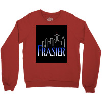 Frasier Crane Tribute Gift Fan Poster Red Crewneck Sweatshirt | Artistshot