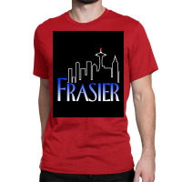 Frasier Crane Tribute Gift Fan Poster Red Classic T-shirt | Artistshot