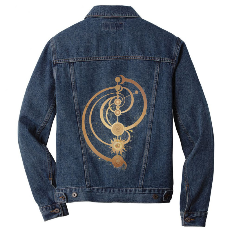 The Dark Crystal Master Time Symbol Men Denim Jacket by CurtisDaleCochran | Artistshot