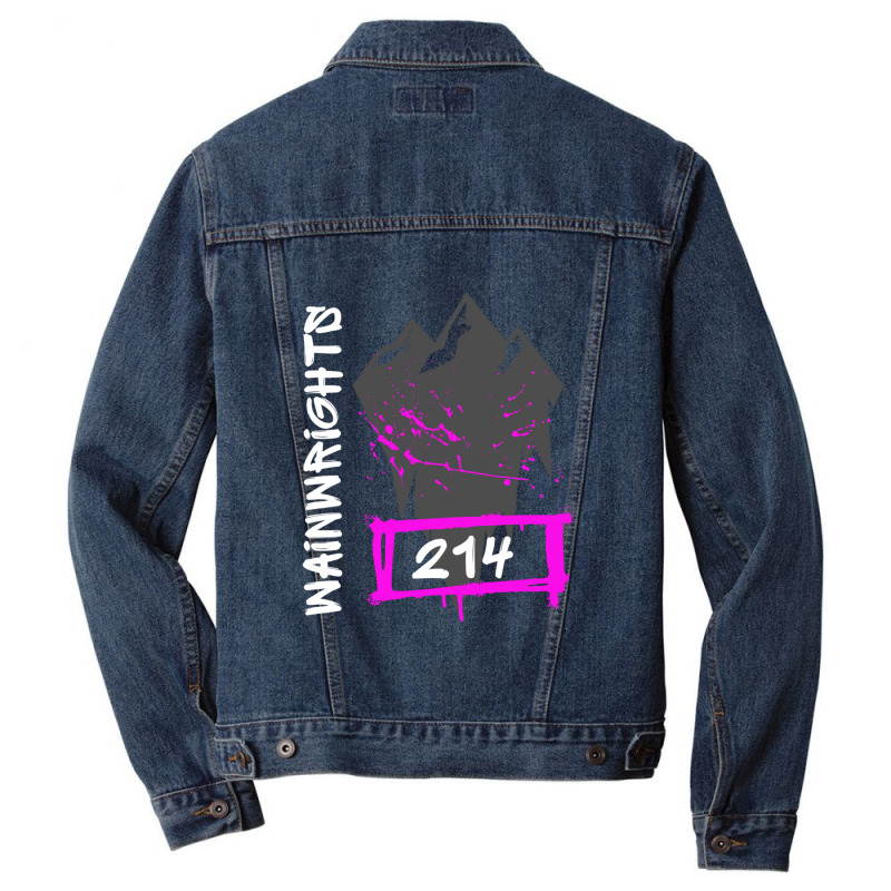 Wainwrights  214  Lake District National Park  Mountain Bagging  Graff Men Denim Jacket | Artistshot