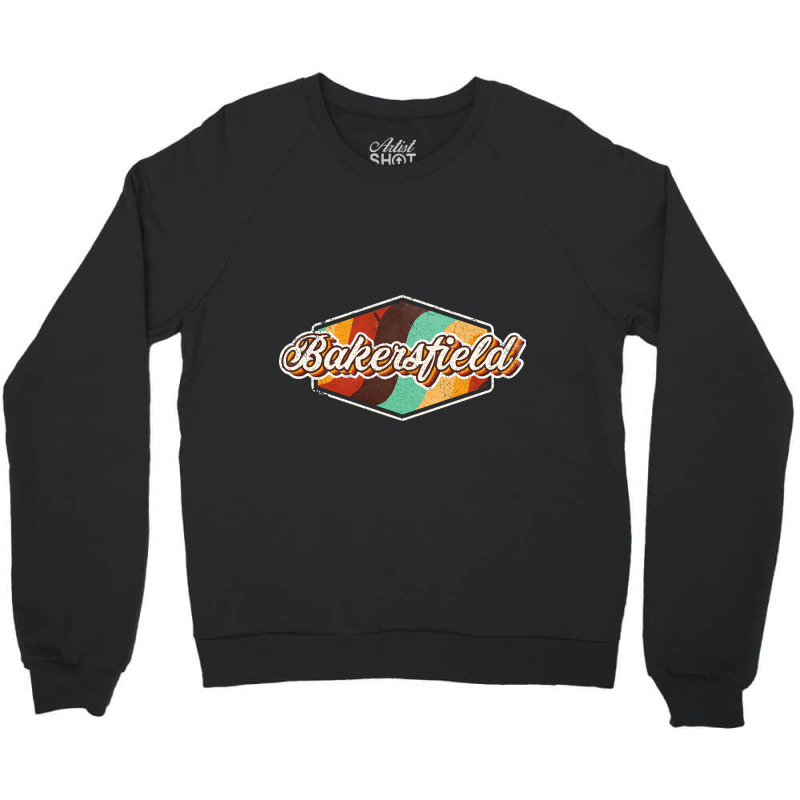 Bakersfield City Crewneck Sweatshirt by kundalinitrampled75 | Artistshot