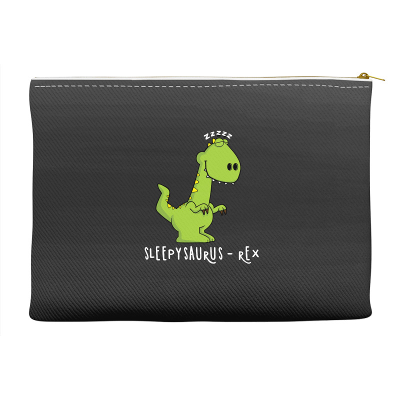 Sleepy Saurus   Rex Accessory Pouches | Artistshot