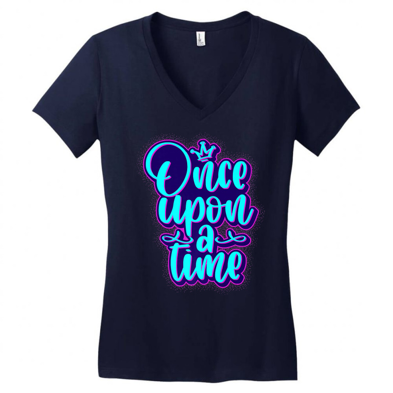 Once Upon A Time Story Fairy Tale Premium T Shirt Women's V-neck T-shirt | Artistshot