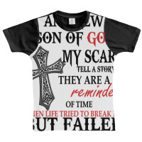 Andrew Son Of God My Scars Tell A Story They Are A Reminder Of Andrewe Graphic Youth T-shirt | Artistshot