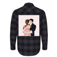 Kate Sharma And Anthony Bridgerton Poster Cute Flannel Shirt | Artistshot