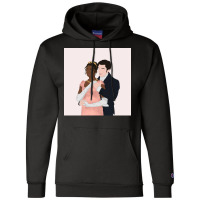 Kate Sharma And Anthony Bridgerton Poster Cute Champion Hoodie | Artistshot