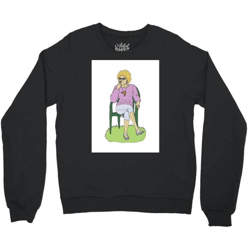 Kath Kim Poster 80s Crewneck Sweatshirt by roccionsteeleys | Artistshot