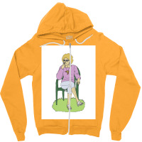 Kath Kim Poster 80s Zipper Hoodie | Artistshot