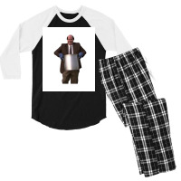 Kevinx27s Chili The Office Poster Music Men's 3/4 Sleeve Pajama Set | Artistshot