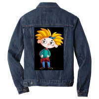 Hey Arnold Poster Love Men Denim Jacket | Artistshot