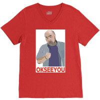 Kimx27s Convenience Ok See You Poster V-neck Tee | Artistshot