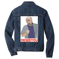 Kimx27s Convenience Ok See You Poster Men Denim Jacket | Artistshot