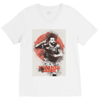 Mohamed Salah V-neck Tee | Artistshot