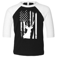 American Deer Hunter Toddler 3/4 Sleeve Tee | Artistshot