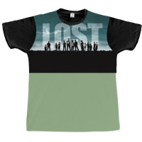 Lost Poster Cute Hippie Graphic T-shirt | Artistshot