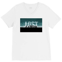 Lost Poster Cute Hippie V-neck Tee | Artistshot