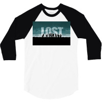 Lost Poster Cute Hippie 3/4 Sleeve Shirt | Artistshot