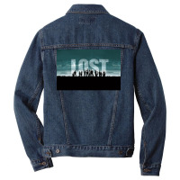 Lost Poster Cute Hippie Men Denim Jacket | Artistshot