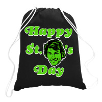 Happy St Patrick Swayzes Day Drawstring Bags | Artistshot