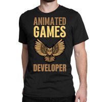 Animated Games Developer Classic T-shirt | Artistshot