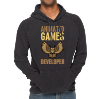 Animated Games Developer Vintage Hoodie | Artistshot