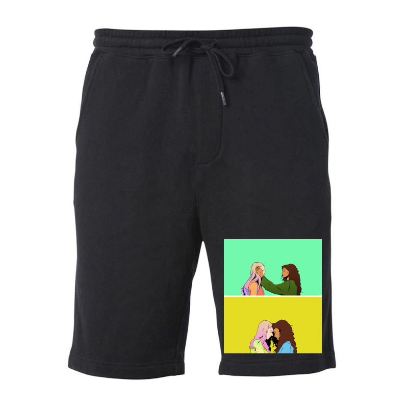 Jules And Rue Poster Retro Fleece Short | Artistshot