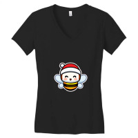 Save The Bee! Bee Christmas Women's V-neck T-shirt | Artistshot